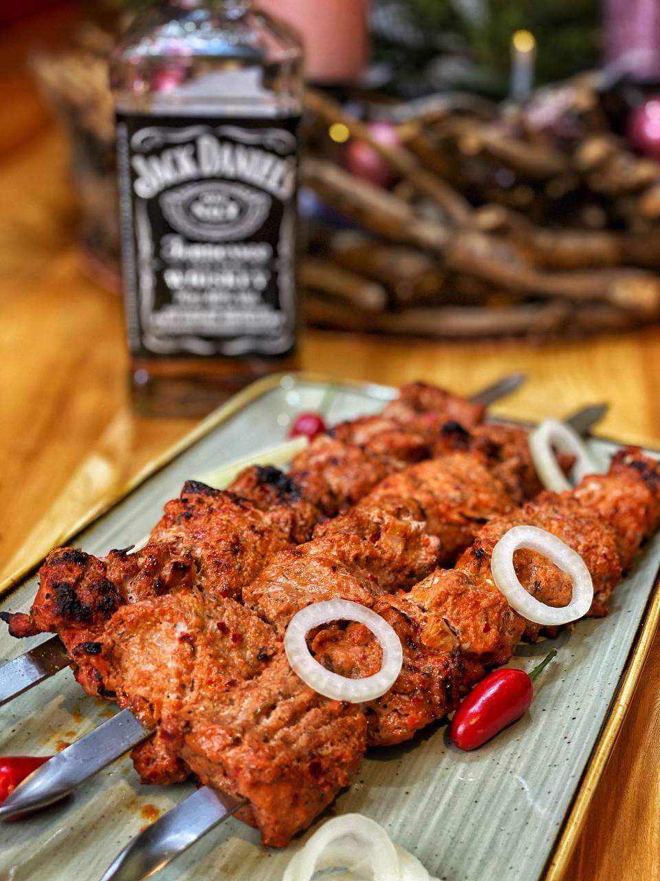 Hot Whisky Schaschlik
