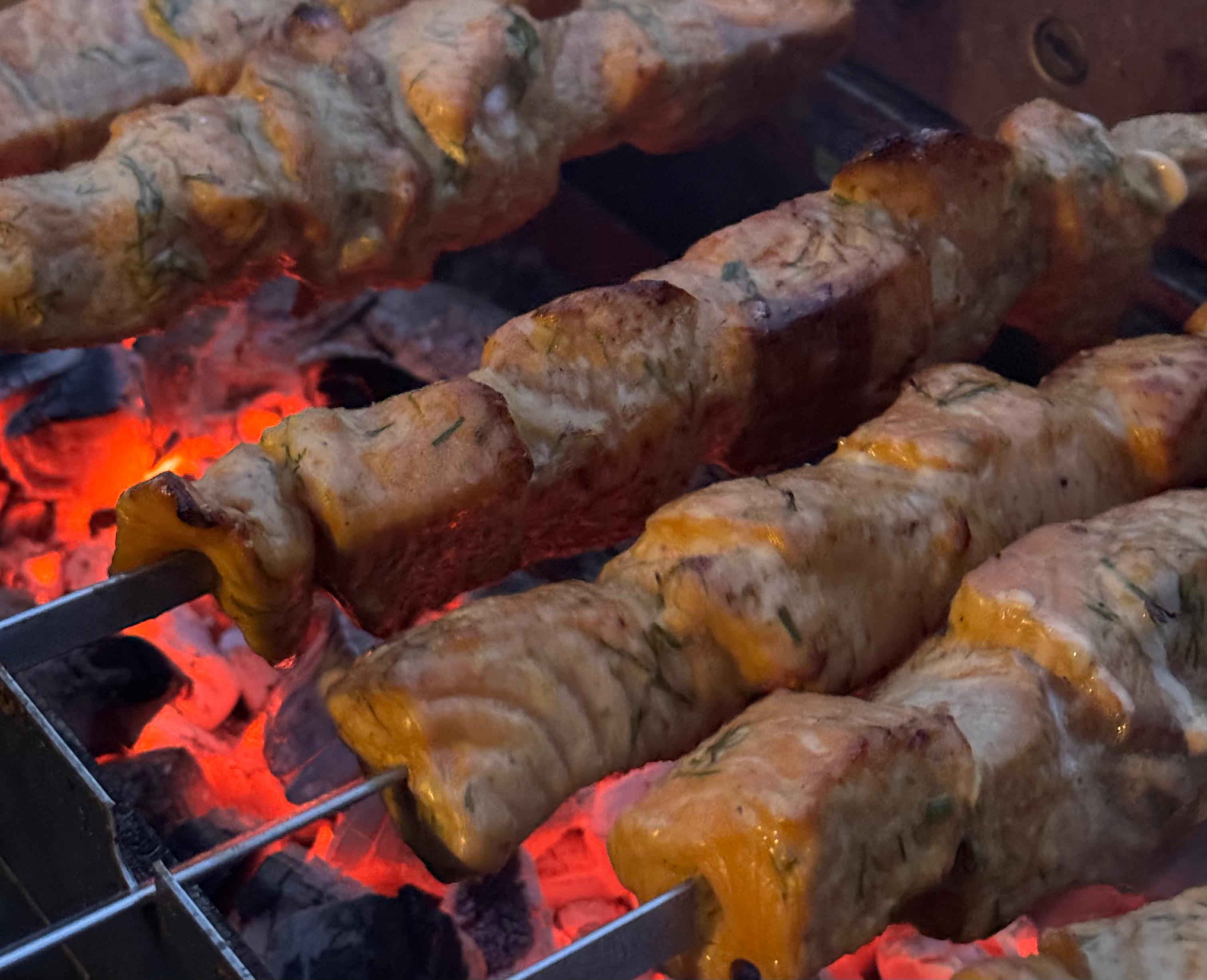 Lachs Schaschlik Rezept