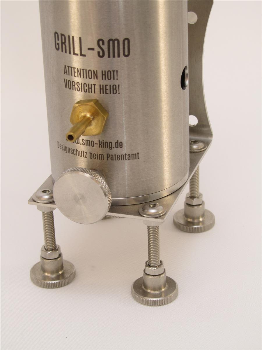 Smo-King Kaltrauchgenerator GRILL-SMO 0,65 Liter mit 230 Volt Membranpumpe STARTER-SET XL