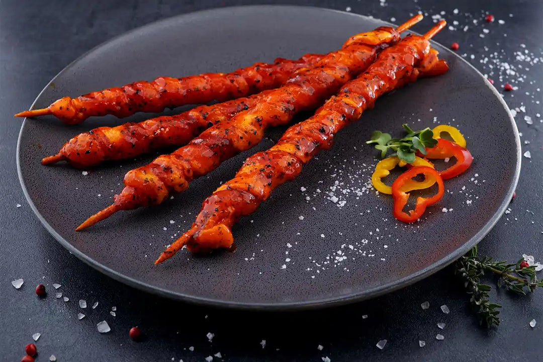 Grillfackeln Paprika 4er