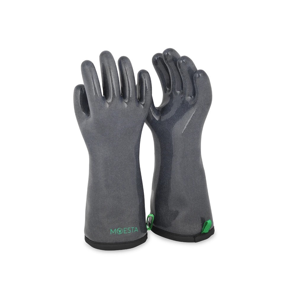 HEATPRO Hitzeschutzhandschuhe – TM Edition – anthrazit – hitzebeständig bis  350 °C – mySchaschlik