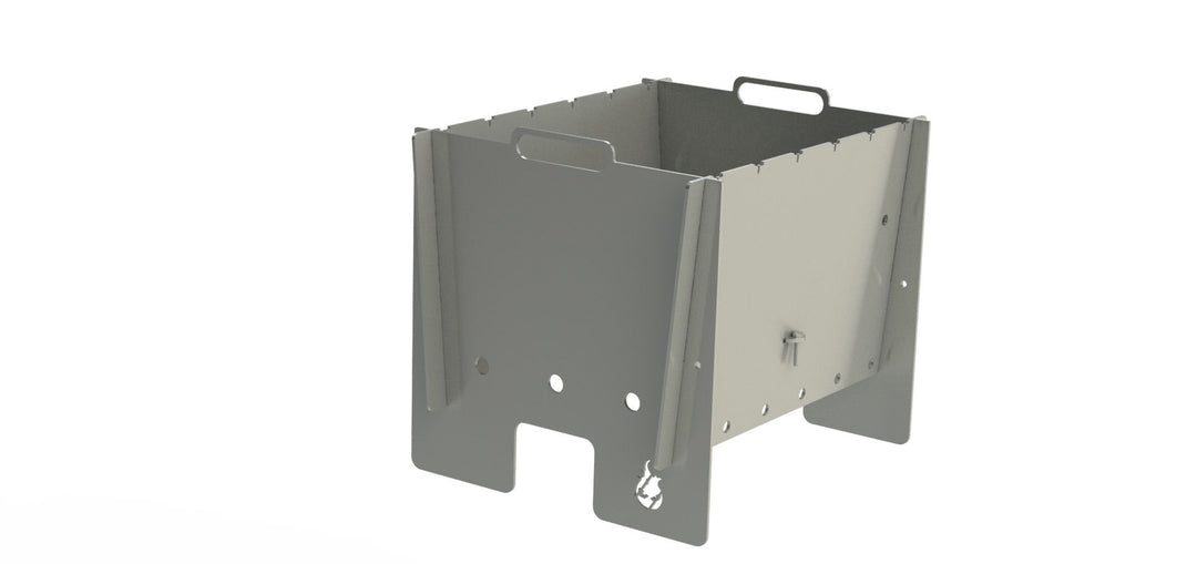 Stecki Steckgrill Mangal aus Stahl - Mobiler & Robuster Schaschlikgrill | Aganjok