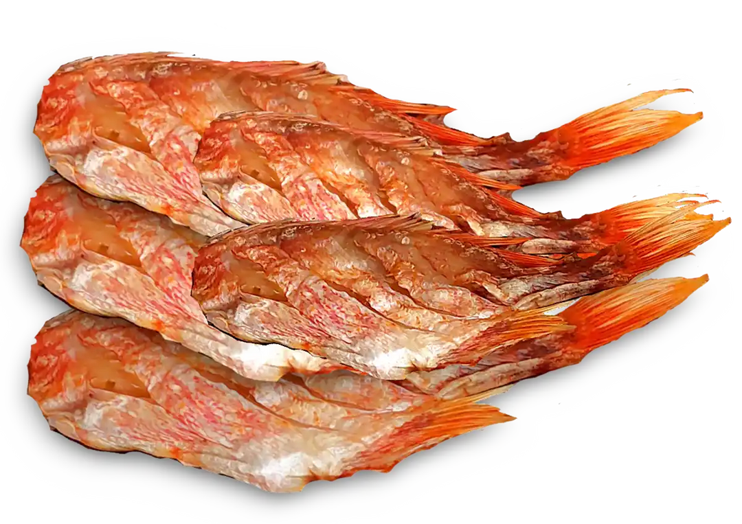 Rotbarsch gesalzen & getrocknet – Premium Fischdelikatesse | myRibka