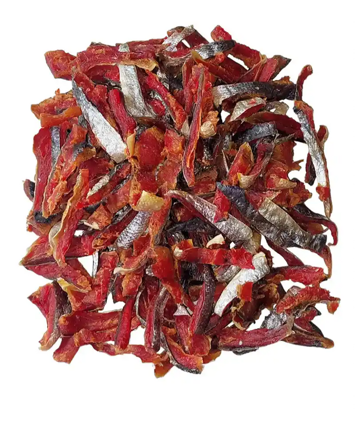 Rotlachs (Nerka) Streifen – Gesalzener & getrockneter Fischsnack | myRibka