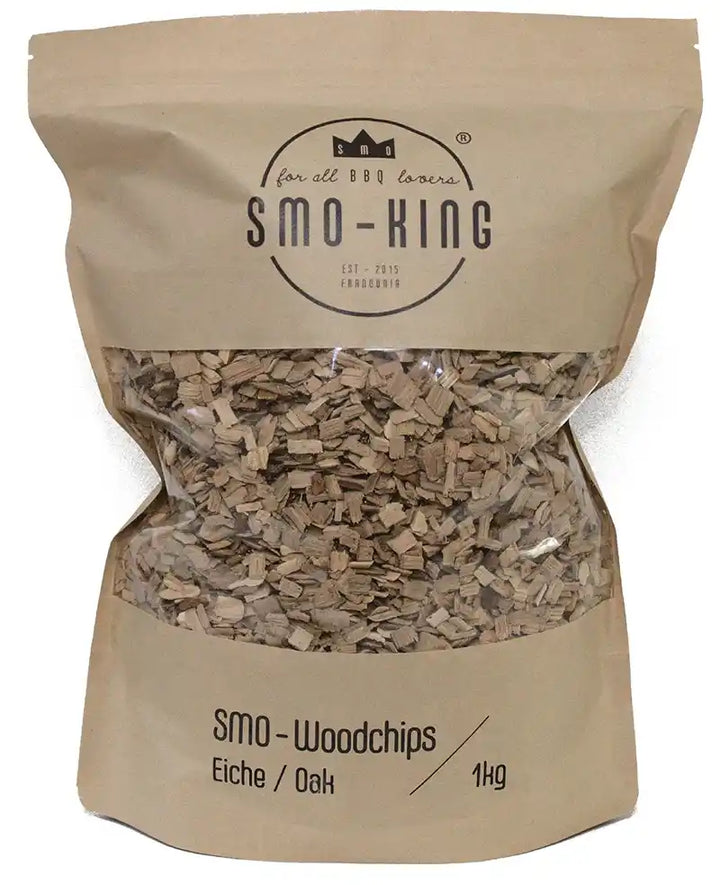 SMO-KING Woodchips Eiche 1kg