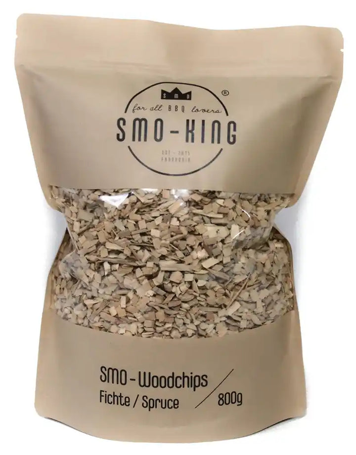 SMO-KING Woodchips Fichte 800g