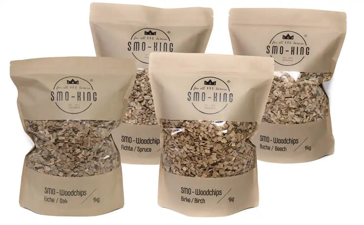 SMO-KING Woodchips Räucher-Bundle