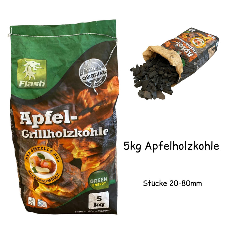 5kg Apfelholzkohle – Fruchtiges Aroma