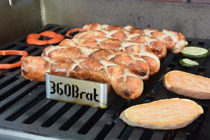 360 Brat - Bratwursthalter Edelstahl