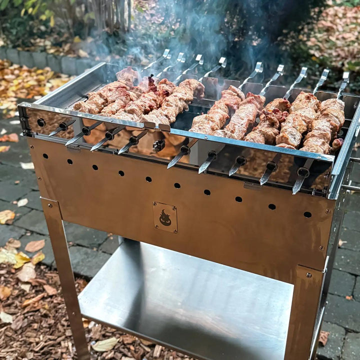 VORBESTELLEN 2026 BIG GERD – Der neue Edelstahl-Mangal by Aganjok