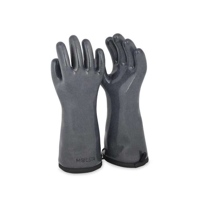 HEATPRO Hitzeschutzhandschuhe – anthrazit – Grip & Schutz für Schaschlik & Grill