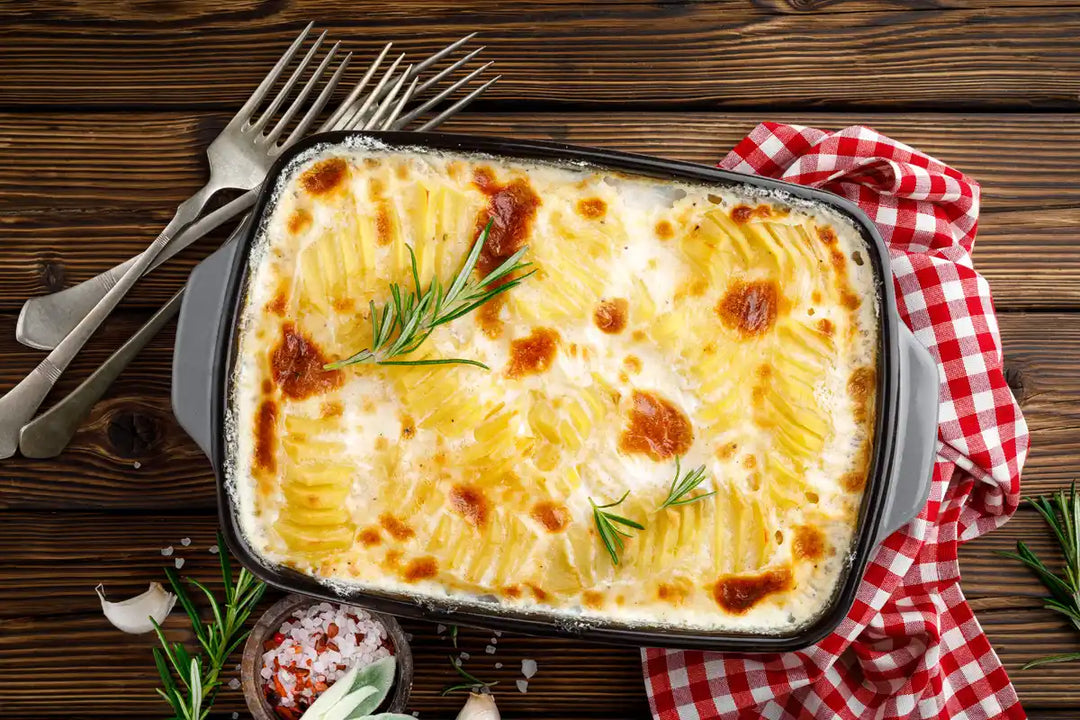 kartoffelgratin aufbewahren Kartoffelgratin – Cremige Beilage würzige Sahnesauce