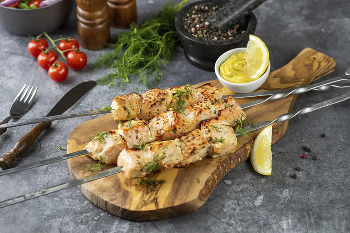 Lachs-Schaschlik Senf Dill 1kg