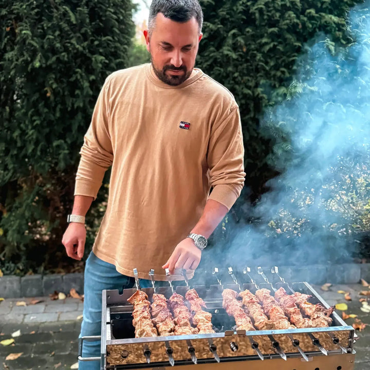Der neue Big Gerd by Aganjok –  Edelstahl-Mangal Grill