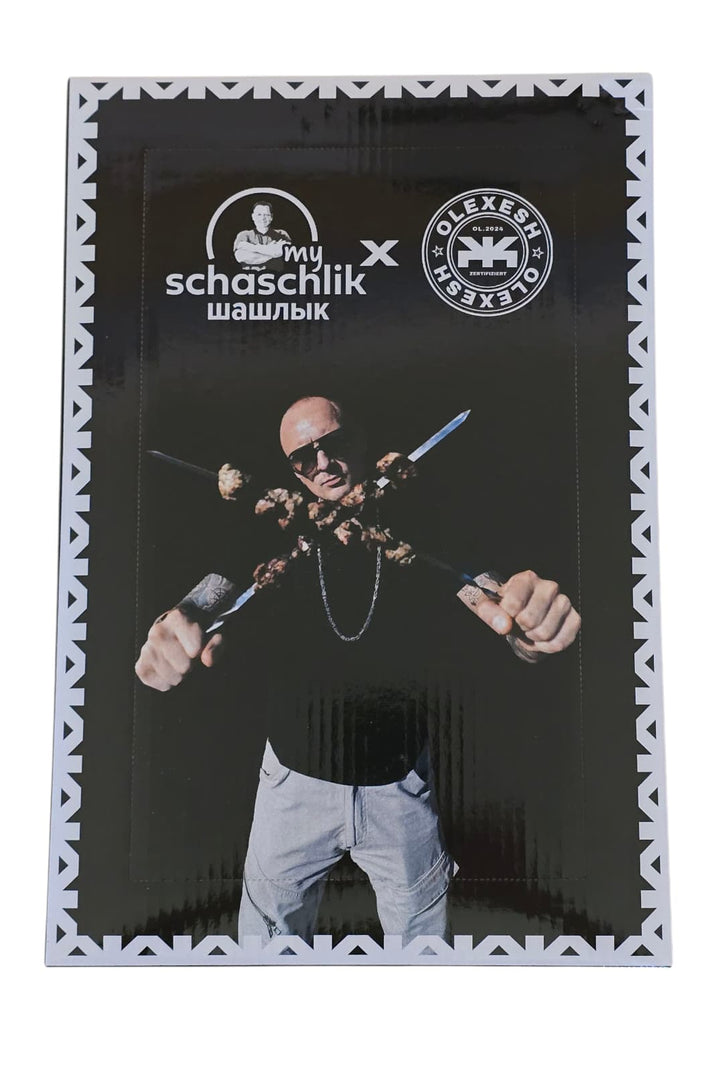 „mySchaschlik × Olexesh“ Einweggrill