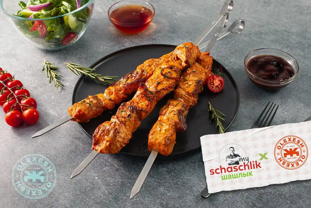 Schasch-BBQ Hähnchenschaschlik