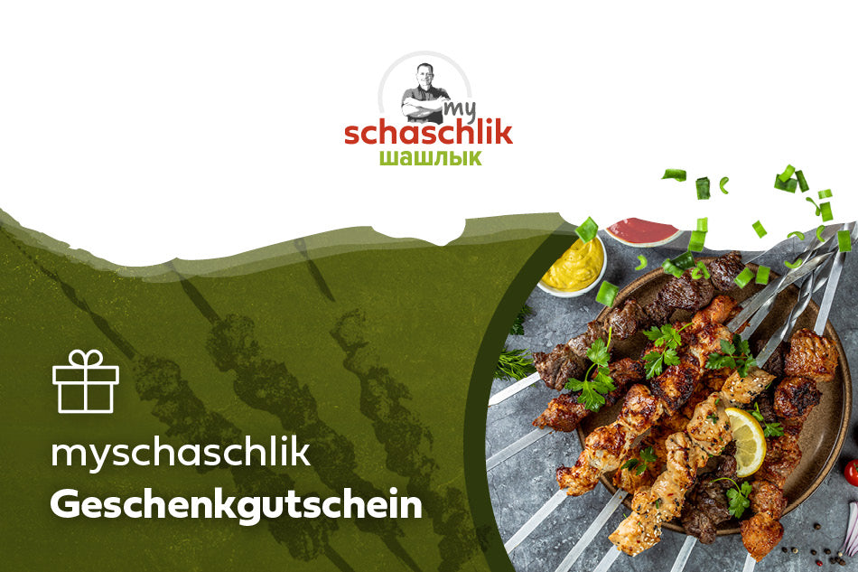 mySchaschlik Geschenkgutschein zum verschenken